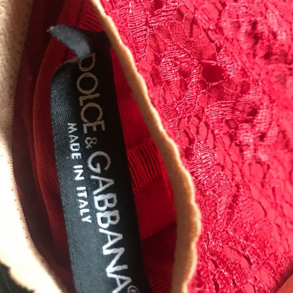 Dolce & Gabbana Red Corset Dress - Picture 3 of 3